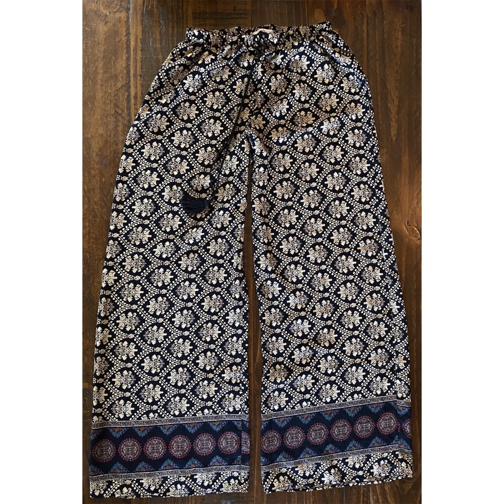 Boho Pant Wide Leg size Small